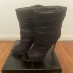 Max Kibardin Open Toe Healed Bootie